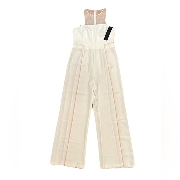 AQ/AQ Pants - AQ/AQ The Acacia Fringe Jumpsuit in White, size 10